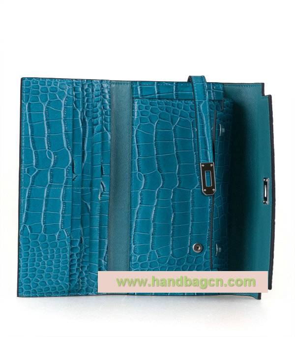 Hermes Python Veins Signature Card Case 14cbl