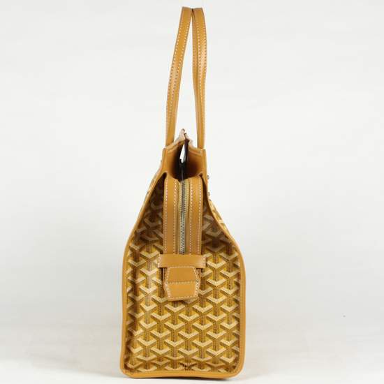 Goyard Sac Marquises Zippered Tote Bag 00317 yellow