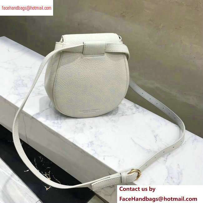 Bottega Veneta Rounded Belt Bag 576643 White 2020