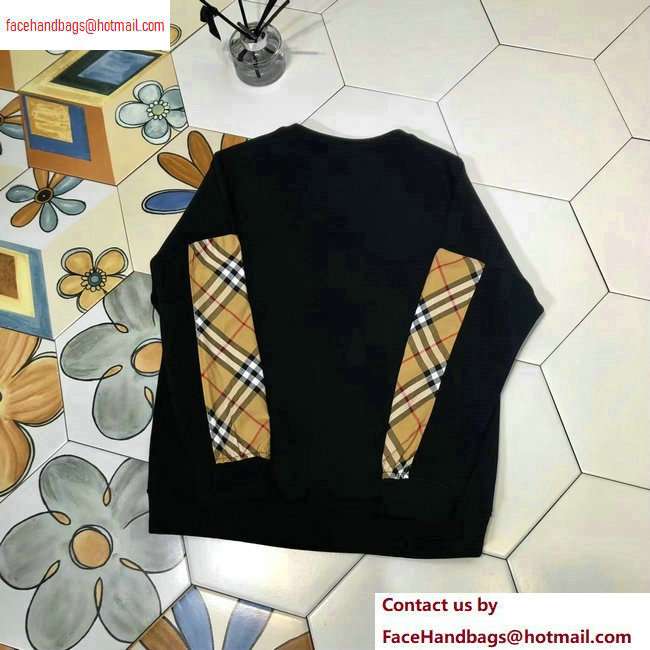 Burberry Check Sweater Black 2020