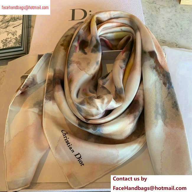 Dior Silk Scarf 90x90cm 01 2020