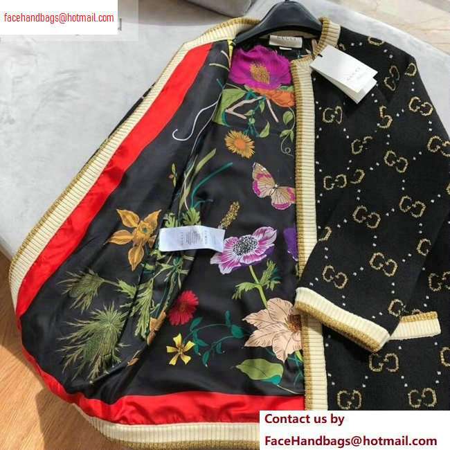 Gucci GG Jacket Black/Beige 2020