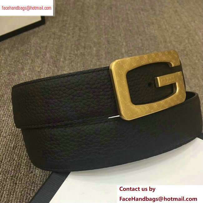 Gucci Width 3.5cm Leather Belt Coffee with G Buckle