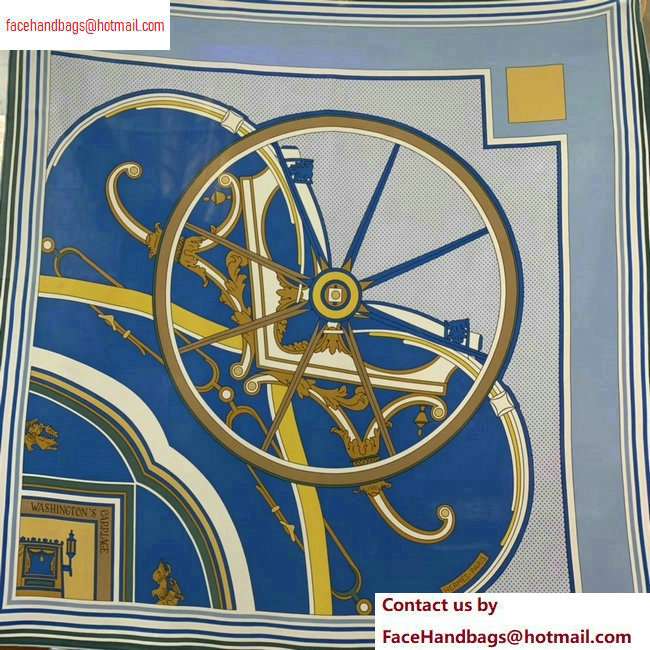 Hermes Square Scarf 90x90cm 04 2020