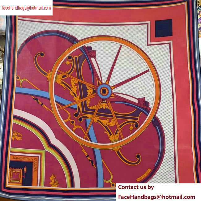 Hermes Square Scarf 90x90cm 05 2020