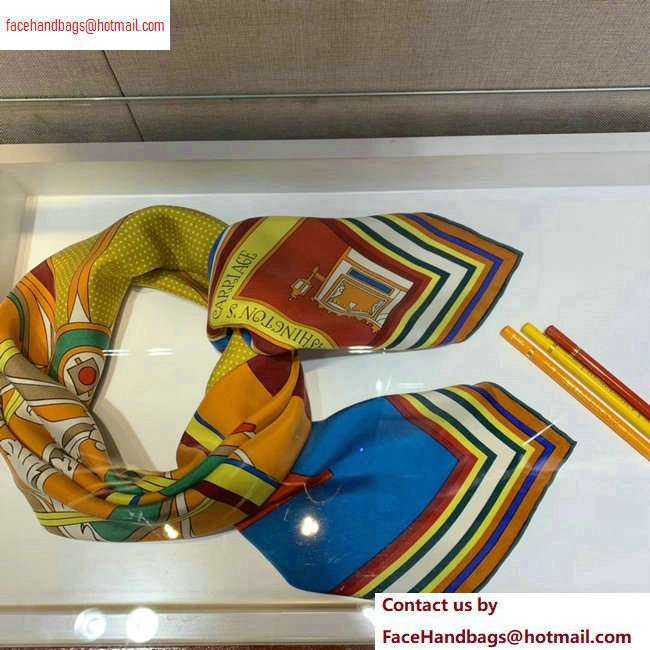 Hermes Square Scarf 90x90cm 06 2020