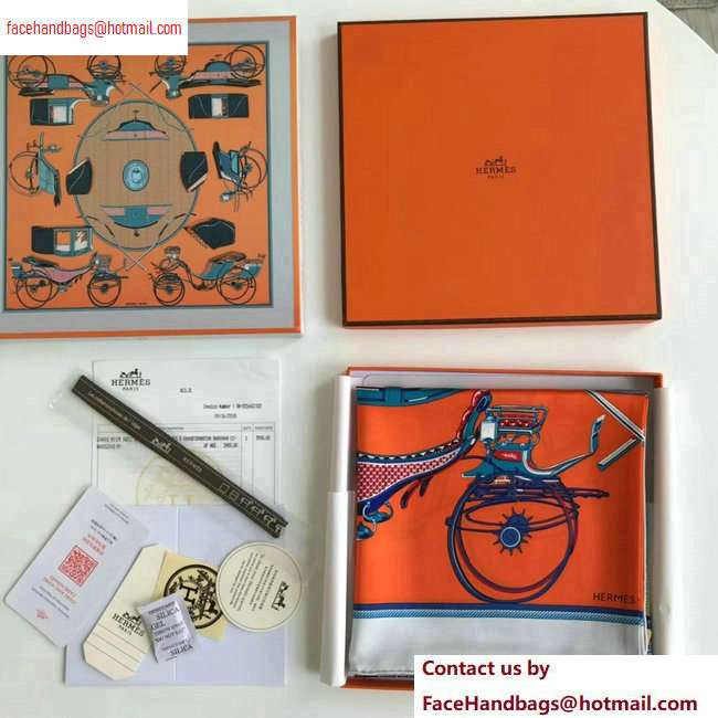 Hermes Square Scarf 90x90cm 13 2020