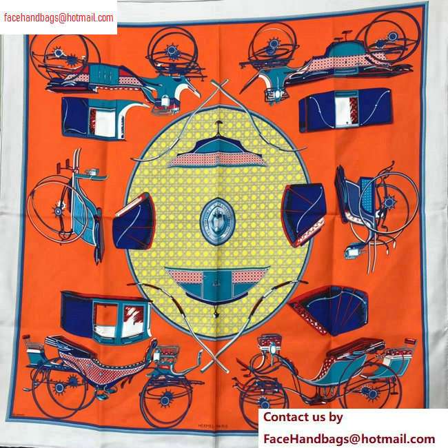 Hermes Square Scarf 90x90cm 13 2020