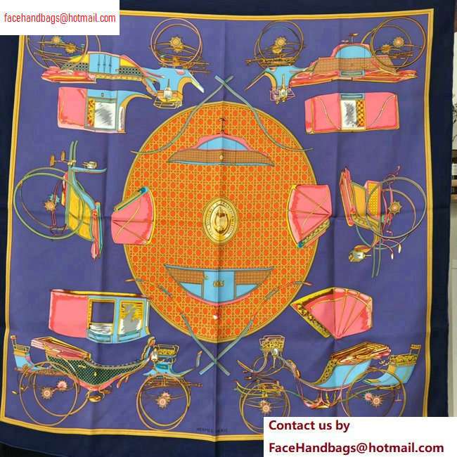 Hermes Square Scarf 90x90cm 14 2020