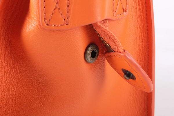 Celine Luggage Mini 33cm Tote Leather Bag - 98170 Orange