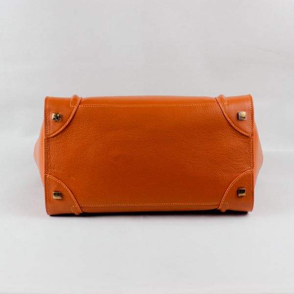 Celine Luggage Mini Tote Bag - 88017 Orange