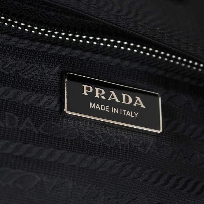 Prada Vela Fabric Messenger Bag BT0269 Black