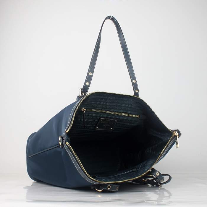 Prada Tote Bag 8503 Sling Blue