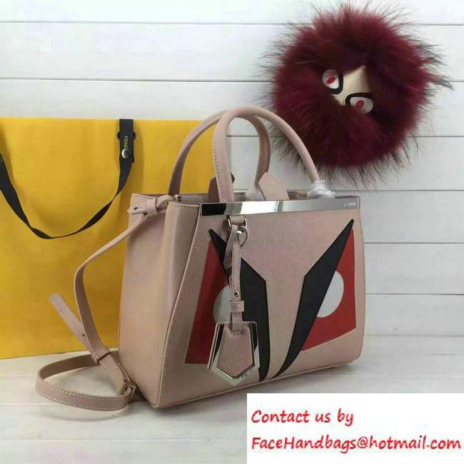 Fendi Petite 2Jours Bug Mini Tote Bag Light Pink