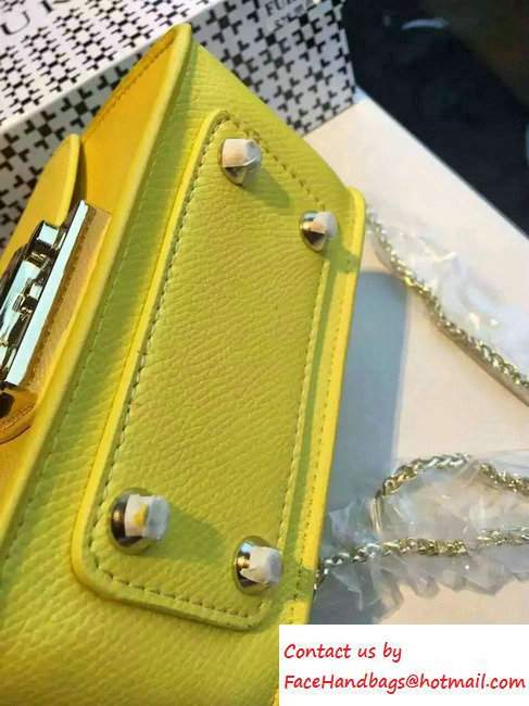 Furla Metropolis Mini Crossbody Bag Yellow 2016