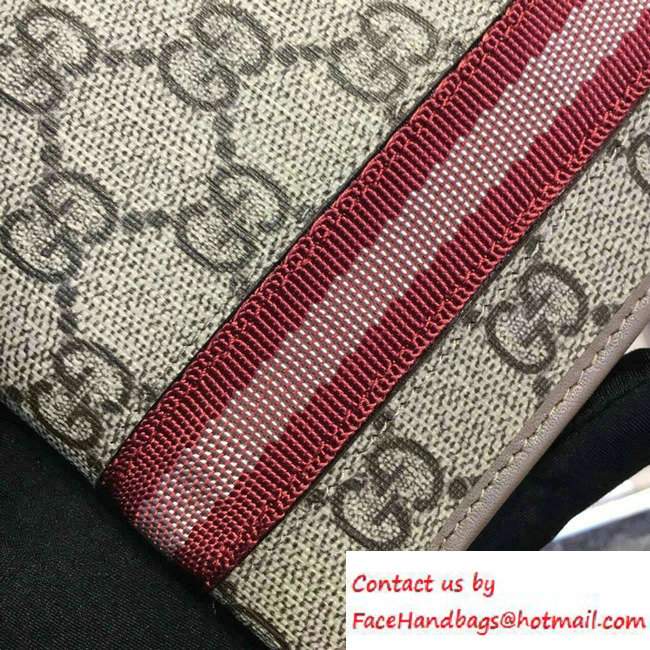 Gucci GG Supreme Canvas Web Wallet 138042 01