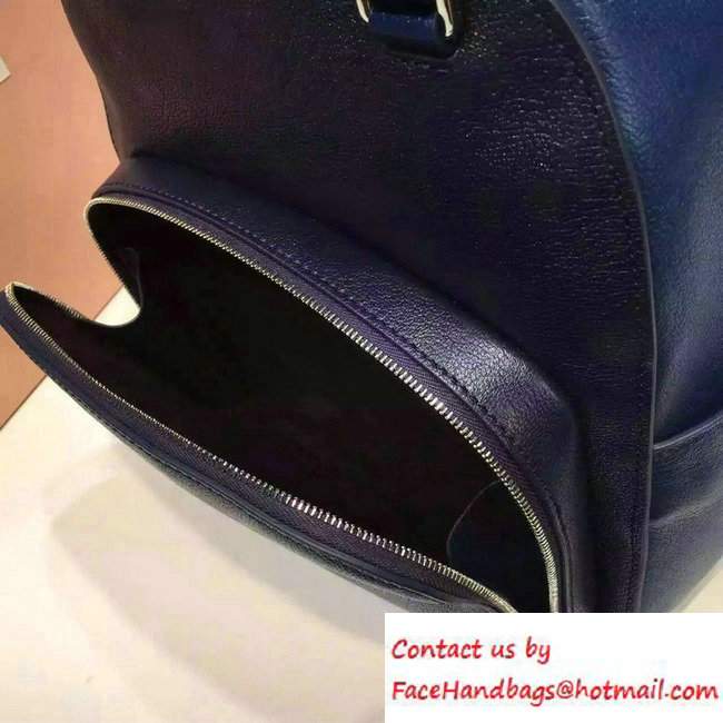 Miu Miu Backpack Bag 5BZ002 Dark Blue/Royal Blue 2016