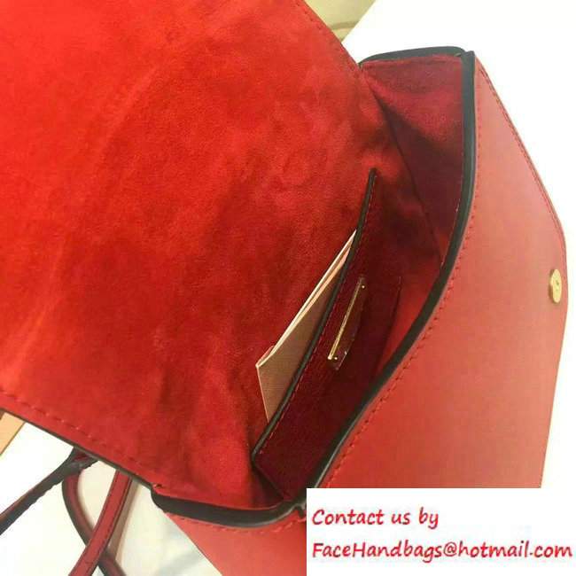 Miu Miu Madras Shoulder Small Bag 5BD033 Red 2016