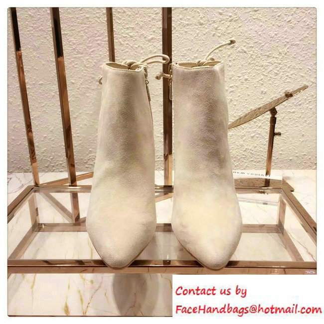 Stuart Weitzman Heel 9cm Short Boots Creamy