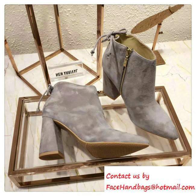 Stuart Weitzman Heel 9cm Short Boots Gray