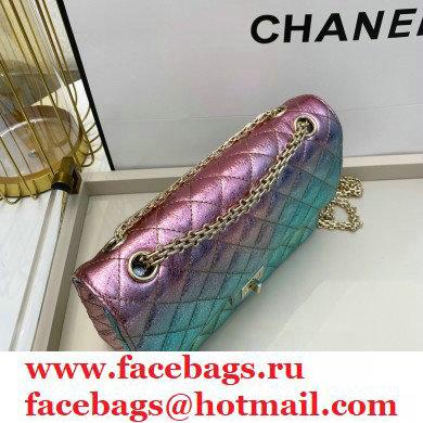 Chanel Multicolor Metallic Goatskin 2.55 Reissue Flap Bag A37586 2020