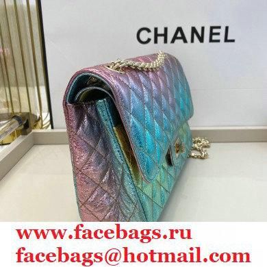 Chanel Multicolor Metallic Goatskin 2.55 Reissue Flap Bag A37586 2020