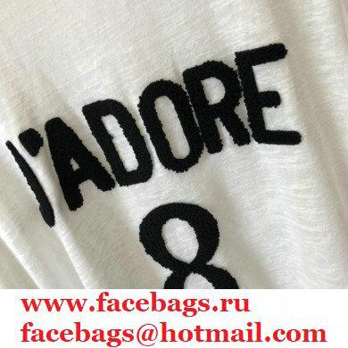 Dior J'adior 8 Print T-shirt white 2020