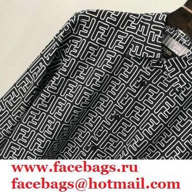 Fendi All Over FF Logo Print Shirt 2020