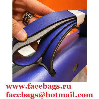 Hermes Herbag Zip 39 Bag in Original Qualityroyal blue/army green