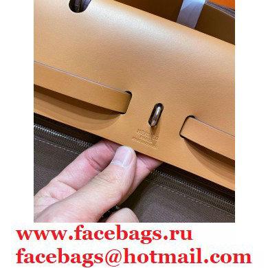 Hermes Herbag Zip 39 Bag in Original Quality Coffee