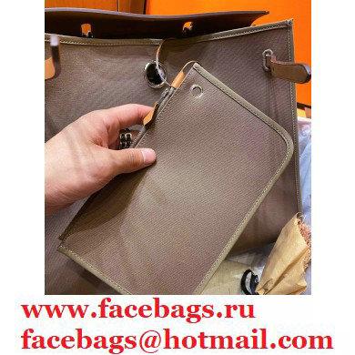 Hermes Herbag Zip 39 Bag in Original Quality Coffee