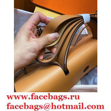 Hermes Herbag Zip 39 Bag in Original Quality Coffee