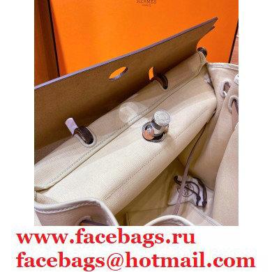 Hermes Herbag Zip 39 Bag in Original Quality Creamy