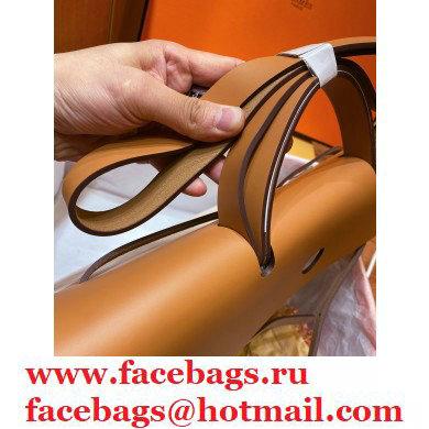 Hermes Herbag Zip 39 Bag in Original Quality beige