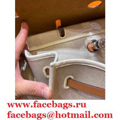 Hermes Herbag Zip 39 Bag in Original Quality beige