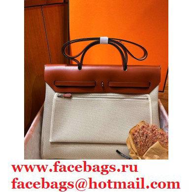 Hermes Herbag Zip 39 Bag in Original Quality burgundy