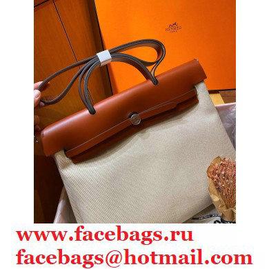 Hermes Herbag Zip 39 Bag in Original Quality burgundy