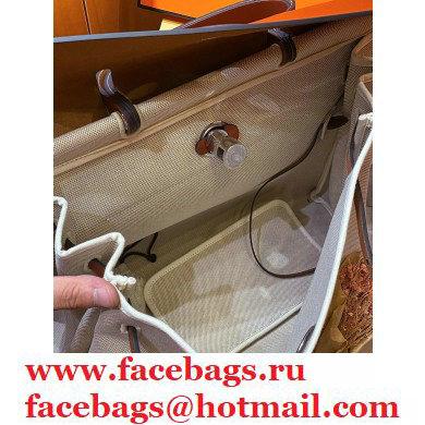 Hermes Herbag Zip 39 Bag in Original Quality burgundy