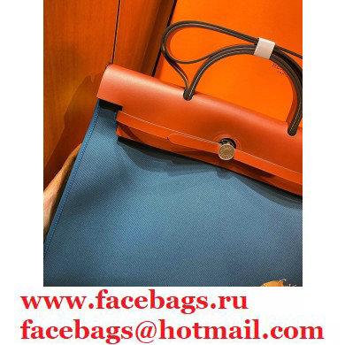 Hermes Herbag Zip 39 Bag in Original Quality denim blue