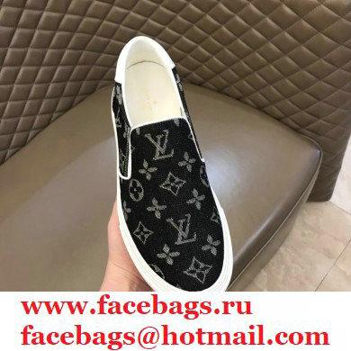 Louis Vuitton Trocadero Men's Slip-On Sneakers Top Quality 01