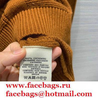 hermes cashmere sweater brown 2020