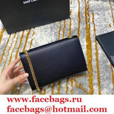 saint laurent Kate small bag in caviar leather 469390 black/gold