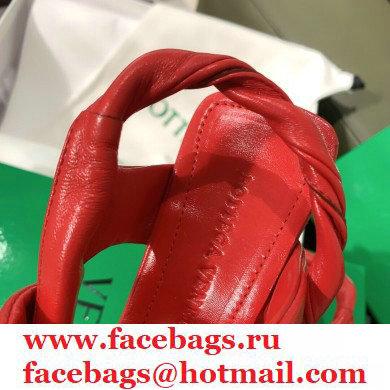 Bottega Veneta Heel 3cm BV POINT Slingback Shoes Red 2020