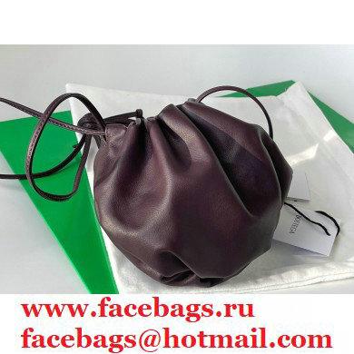 Bottega Veneta THE MINI BULB Shoulder Bag in Nappa Burgundy 2021