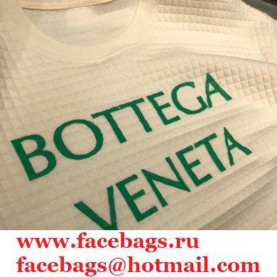 Bottega Veneta logo printed T-shirt WHITE 2021