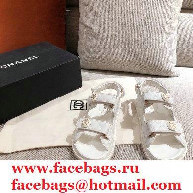 Chanel CC Logo Beach Sandals G35927 02 2021