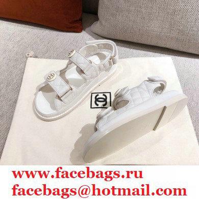 Chanel CC Logo Beach Sandals G35927 02 2021