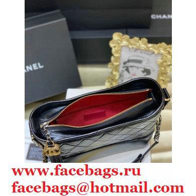 Chanel original quality Gabrielle hobo bag A91810 black