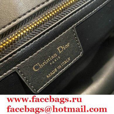 Dior Large Caro Bag in Soft Cannage Calfskin Black 2021