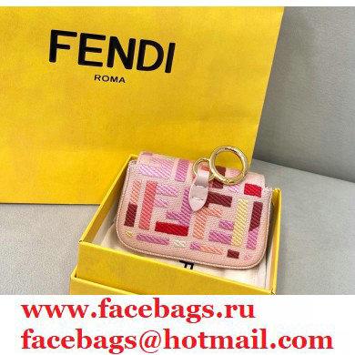 Fendi Embroidered FF Nano Baguette Bag Charm From the Lunar New Year Limited Capsule Collection 2021